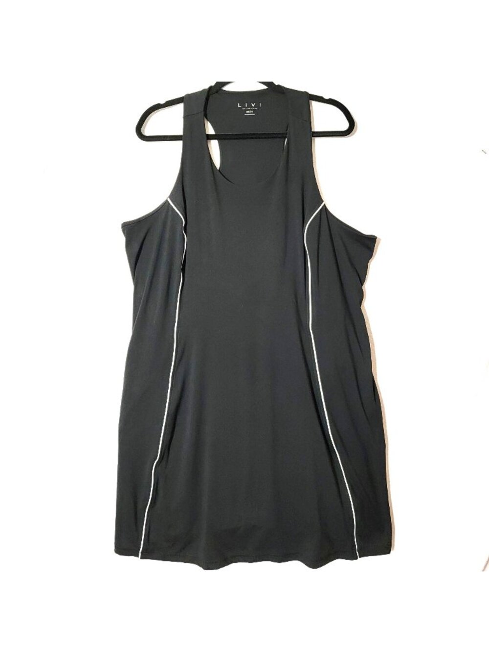 LIVI Active By Lane Bryant Summer Dress Womens Sz 22/24 Sleeveless Fit & Flare